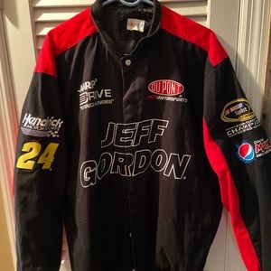 Vintage NASCAR Jeff Gordon 24 snap Jacket